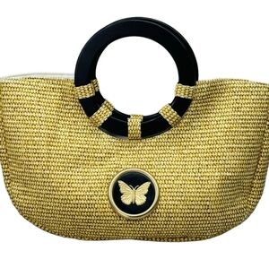 Braciano straw summer bag.